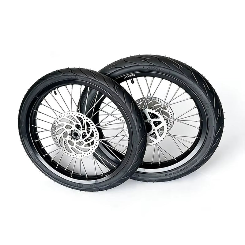 Sur Ron Supermoto Street Road Ride Conversion Kit Chaoyang Tire Rim Wheel Kit for Surron Light Bee Electric Dirt Bike
