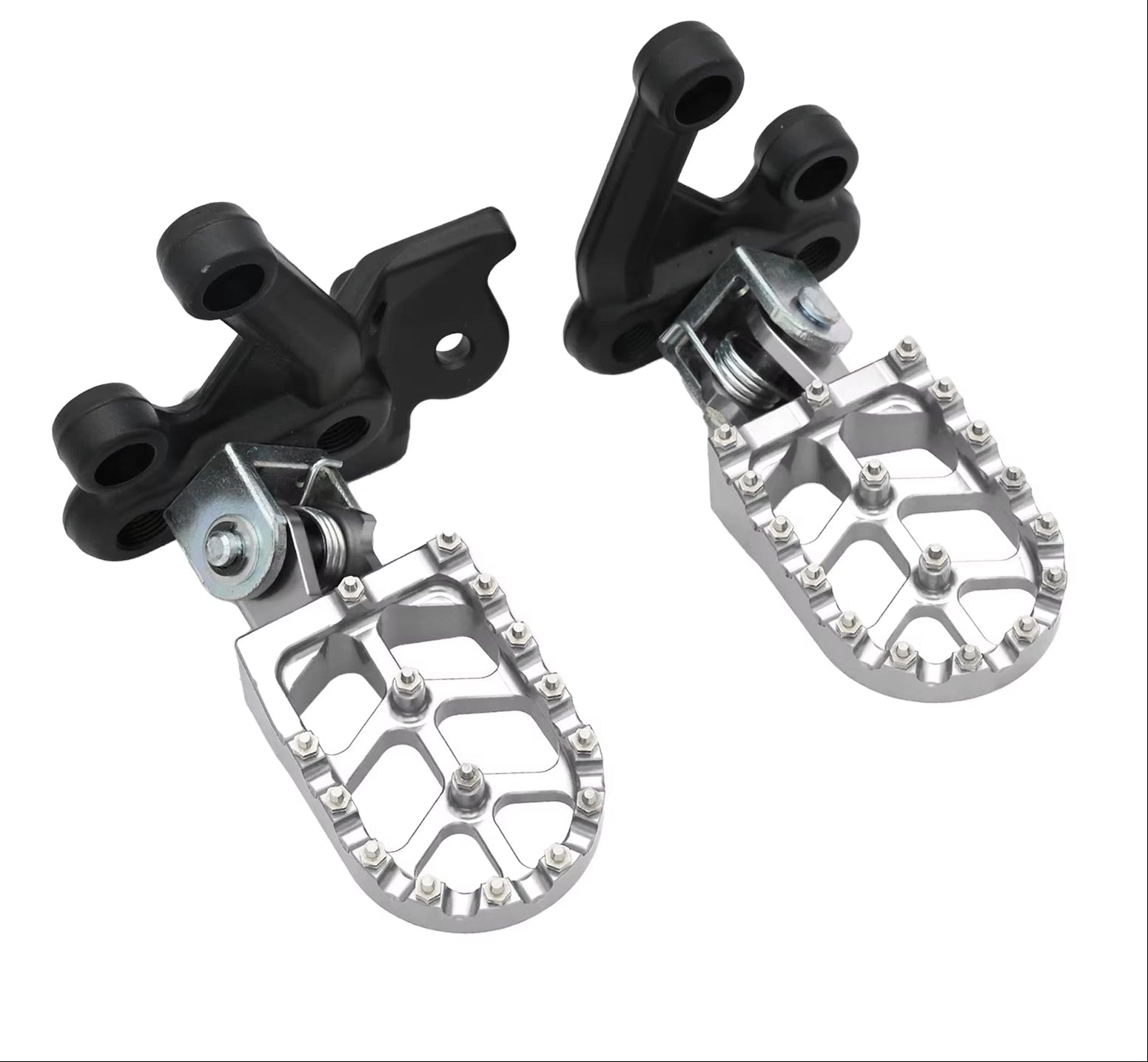 Motorcycle CNC Aluminum Footpegs Foot Pegs Rests Pedals Bracket for Sur-Ron Sur RON Light Bee X & Light Bee S Electric Bike